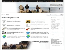 Tablet Screenshot of fiskevand.dk